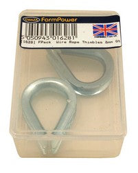 Wire Rope Thimbles 8mm (2 pcs)