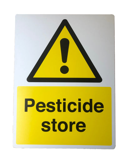 Pesticide Store Sign 400 x 300mm