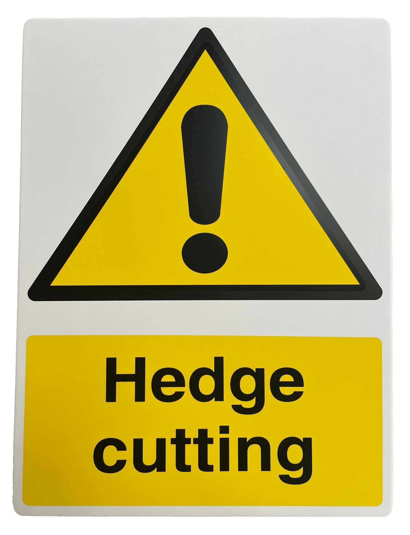 Hedge Cutting Sign 400 x 300mm