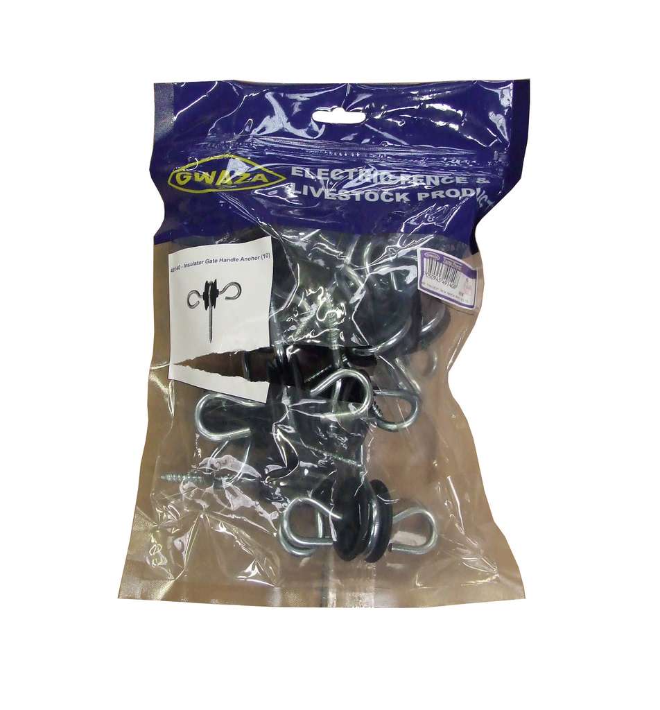 Insulator Gate Handle Anchor Pack of 10