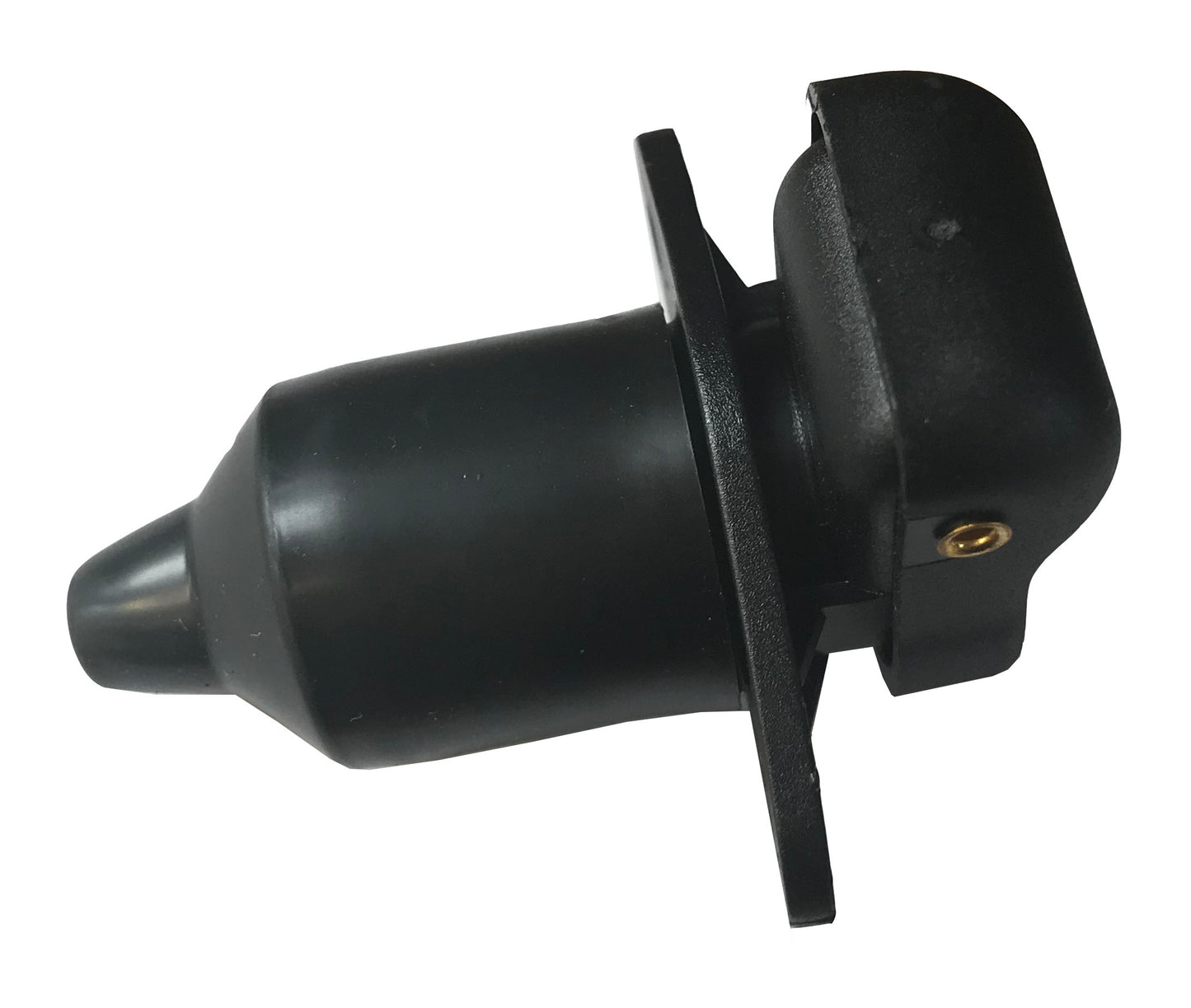 Socket Trailer 3 Pin Female Plastic 2 Hole Flange