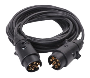 Gwaza Trailer Extension Cable - Plastic M/M 7 Pin - 6m