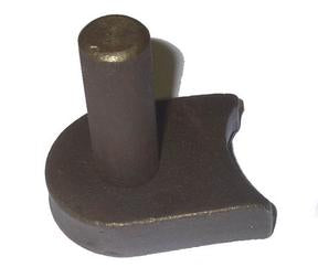 Gate Hook Weld-on HD Radius Base 3/4 (19mm) Pin