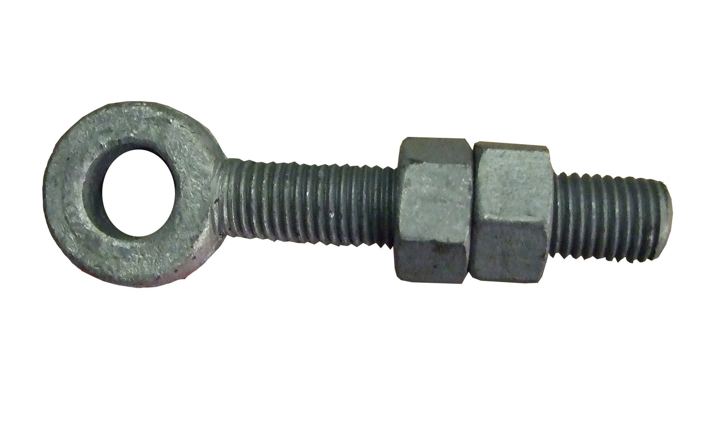 Gate Adjustable Eyebolt 4 inch BZP 3/4 inch (19mm) Pin