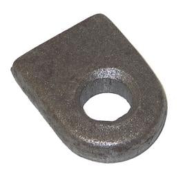 Gate Eye Weld-on Flat Base 7/8" (23mm) Pin