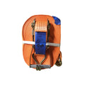 Ratchet Strap Load Binder with "J" Hooks and Separate Strap Polyester Webbing - 20m x 50mm - SWL 2500Kg - Max 5000kg